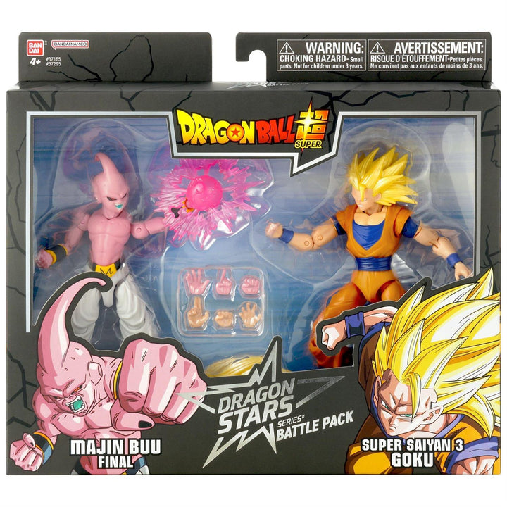 Dragon Ball Z: Dragon Stars - Battle Pack Super Saiyan 3 Goku vs Majin Buu Final (Action Figure)