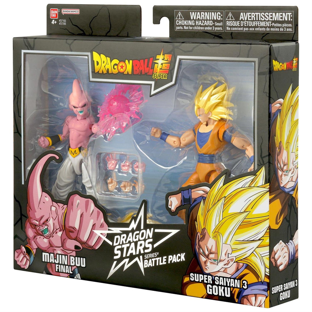 Dragon Ball Z: Dragon Stars - Battle Pack Super Saiyan 3 Goku vs Majin Buu Final (Action Figure)