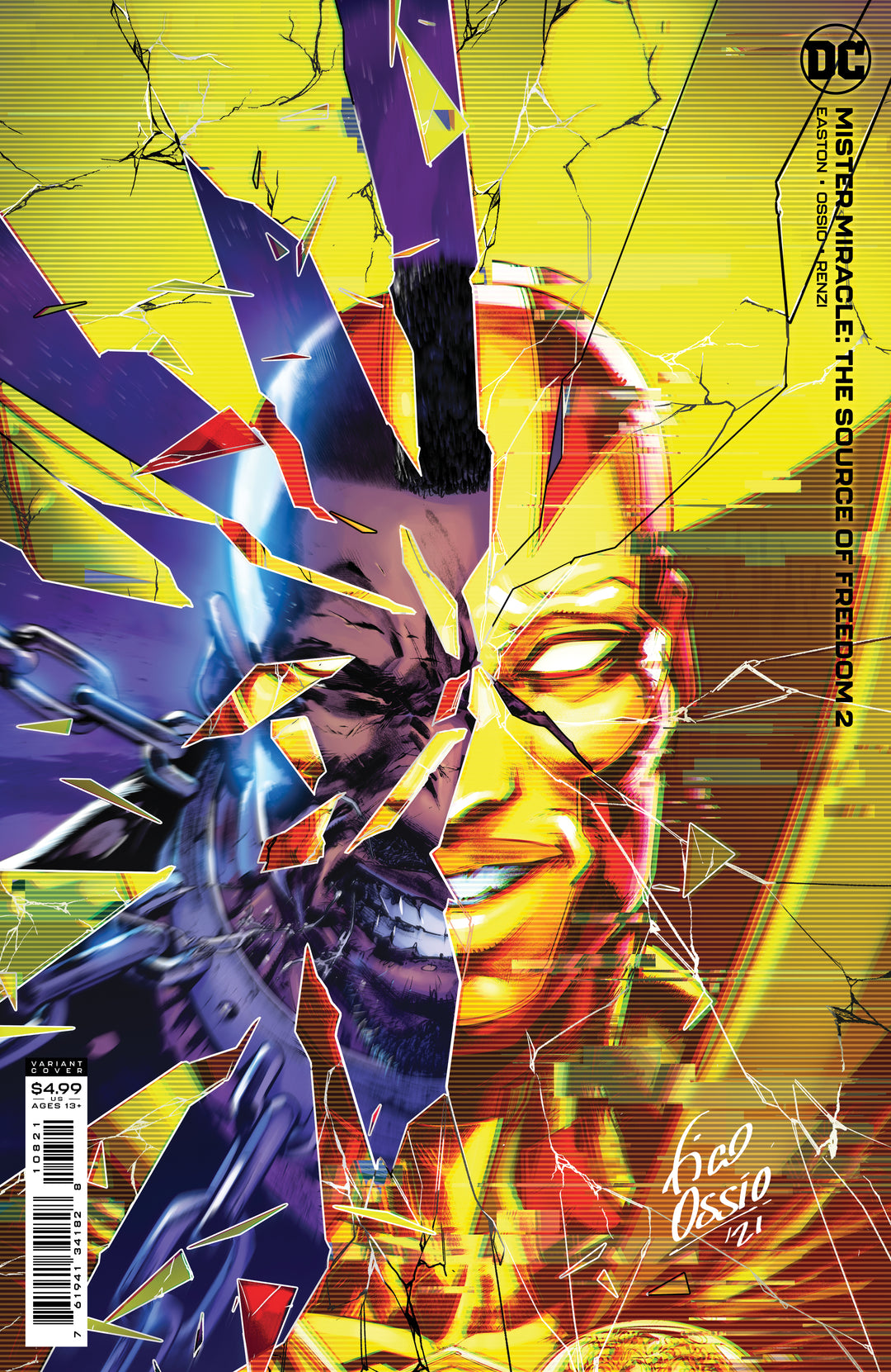 Mister Miracle The Source Of Freedom #2 (Of 6) Cover B Fico Ossio Card Stock Variant <BIB15> <YS09>