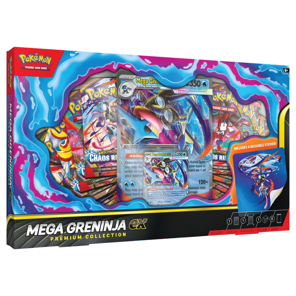 Pokemon: MEGA GRENINJA EX PREMIUM COLLECTION (1)