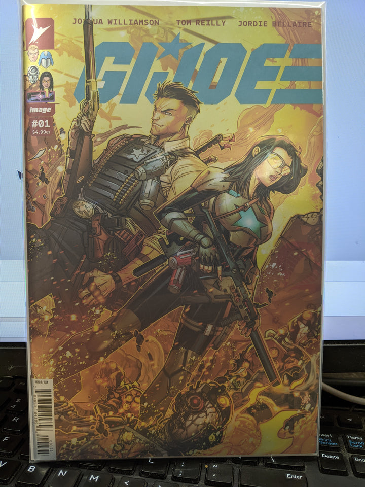 G.I. Joe (2025) #1 Cover K (1:100) Jonboy Meyers Foil Variant