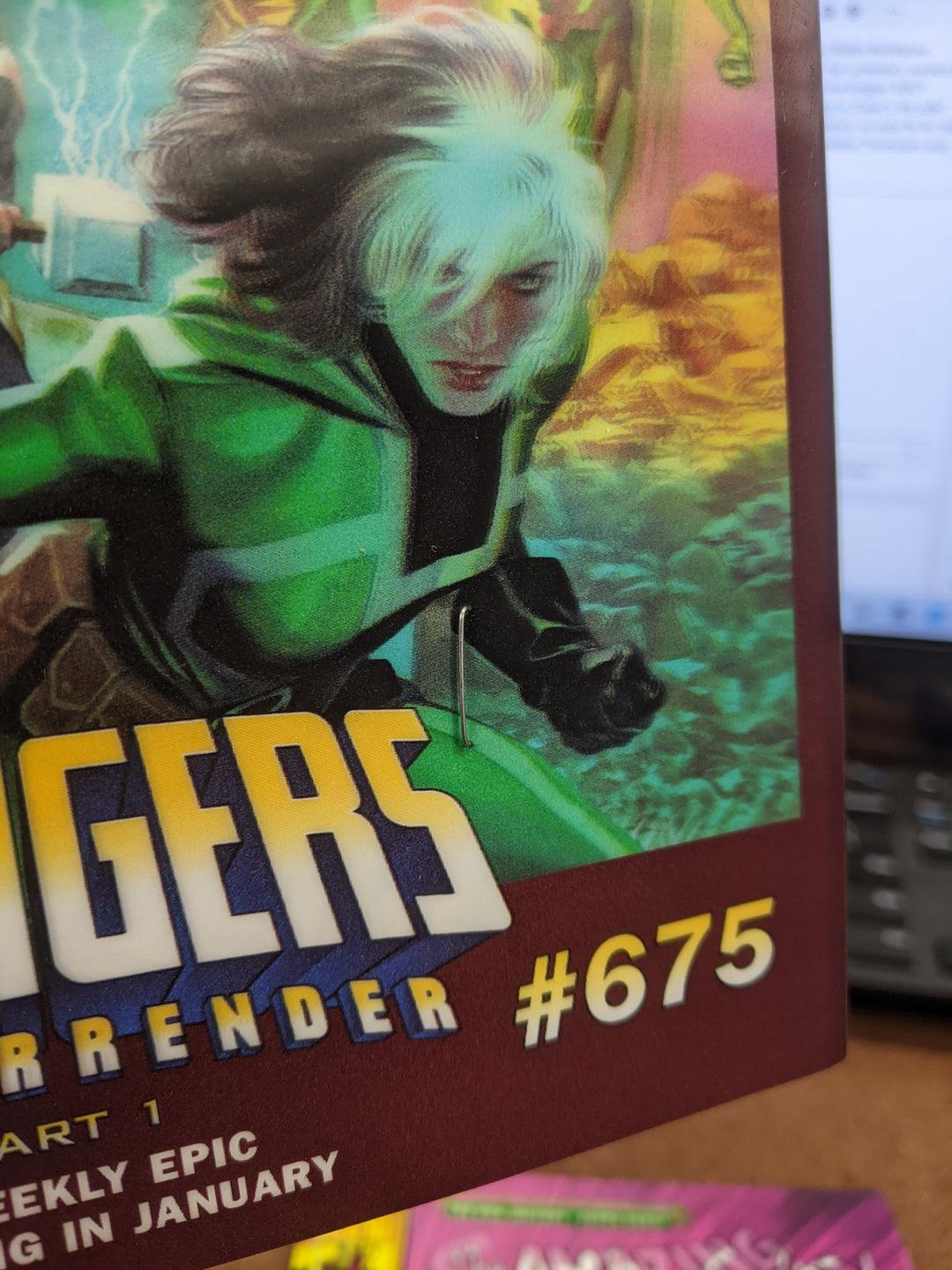 Spider-Gwen (2015) #25 Lenticular Cover [STAPLE MISPRINT] See Description