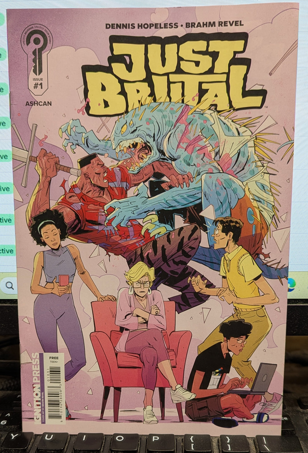 Just Brutal (2026) #1 Cover A Brahm Revel Ashcan Edition