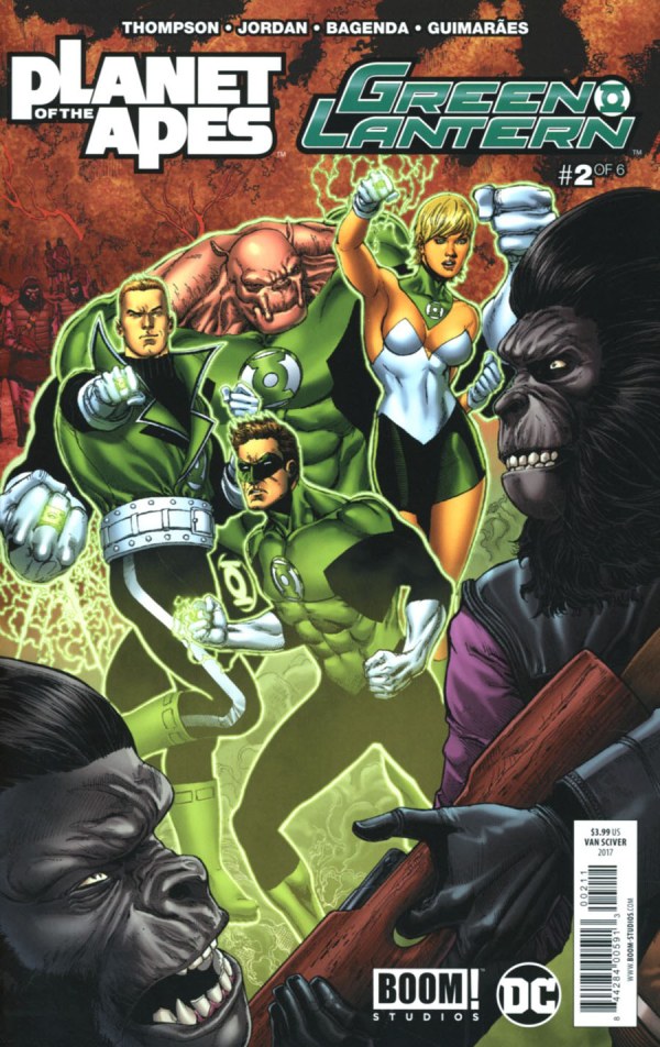 Planet of the Apes Green Lantern (2017) #2 <OFC>