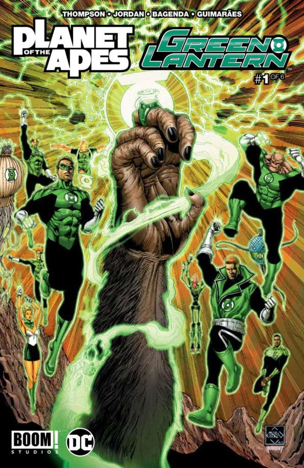 Planet of the Apes Green Lantern (2017) #1 <OFC>