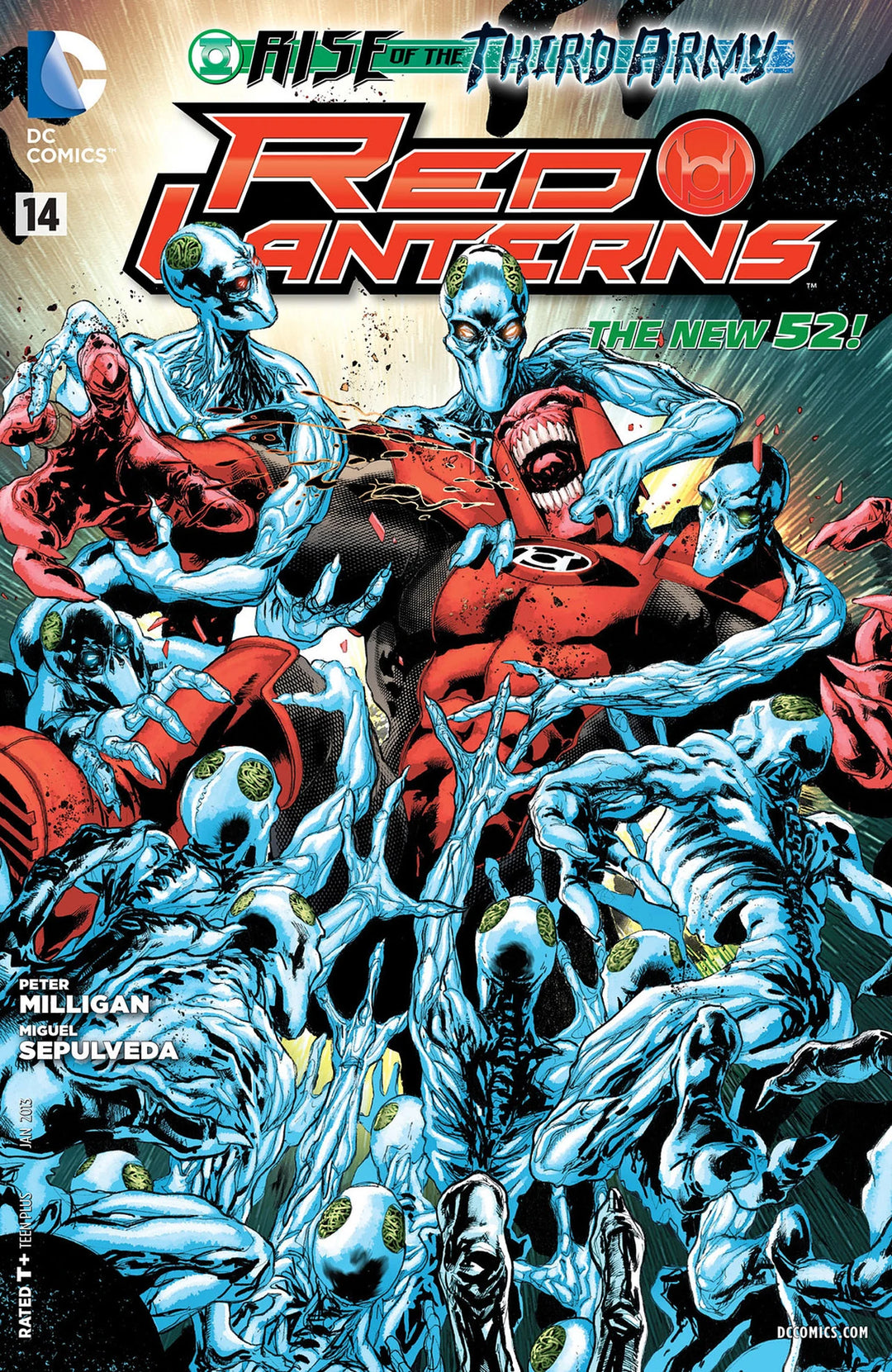 Red Lanterns (2011) #14 [Rise of the Third Army] <BINS>