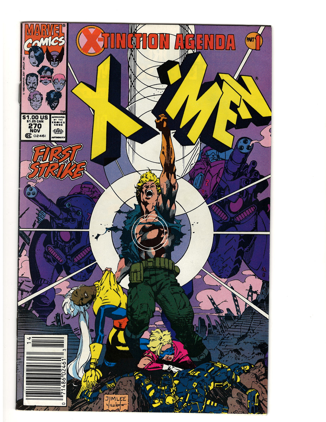 Uncanny X-Men (1963) #270 - X-Tinction Agenda Part 1 <OXV-01>