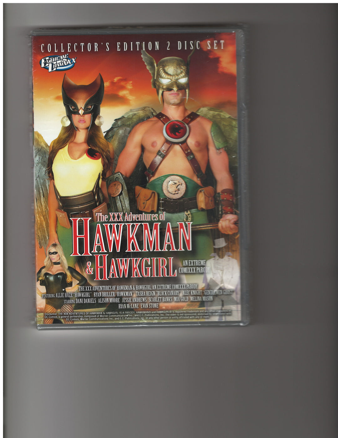 The XXX Adventures of Hawkman and Hawkgirl - An Extreme Comixxx Parody DVD Collector's Edition (Adult)