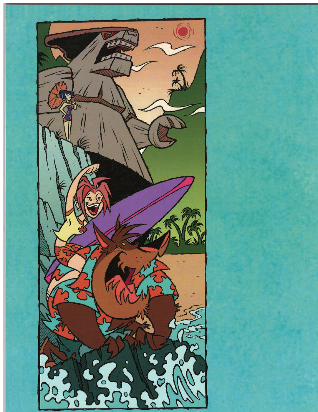 Girls of Monster Paradise Sketchbook #1 by Stephanie Gladden SIGNED by Artist and NUMBERED 130/750 OXV-01