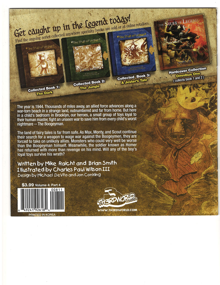 Stuff Of Legend Toy Collector #4 (Of 5) OXV-01