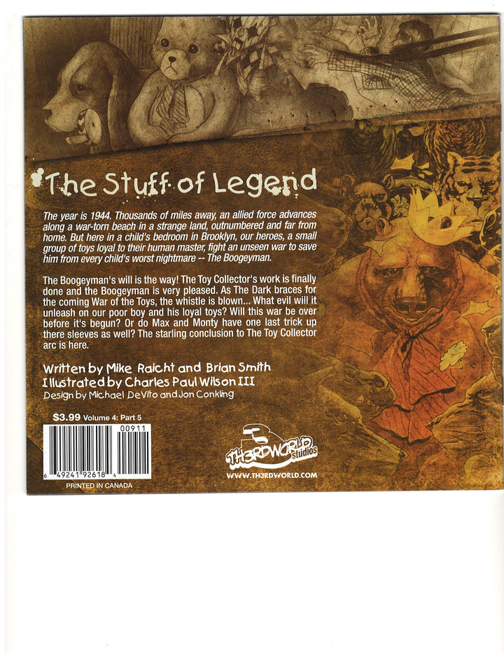 Stuff Of Legend Toy Collector #5 (Of 5) OXV-01