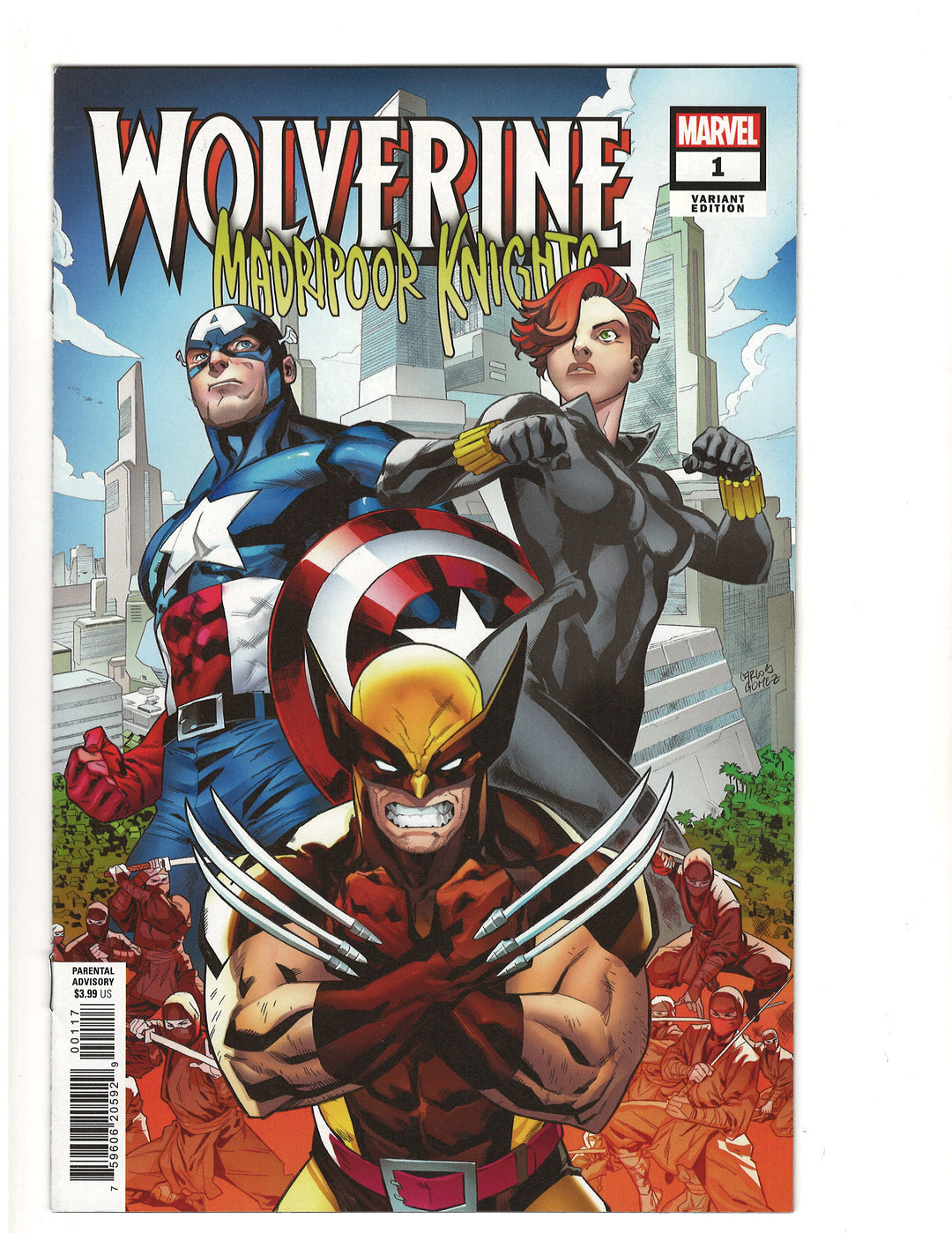 Wolverine Madripoor Knights #1 Variant (1:25) Carlos Gomez Edition