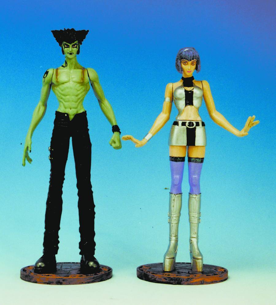 Devilman Akira & Miki Devil Fusion Version Action Fig 2 Pk