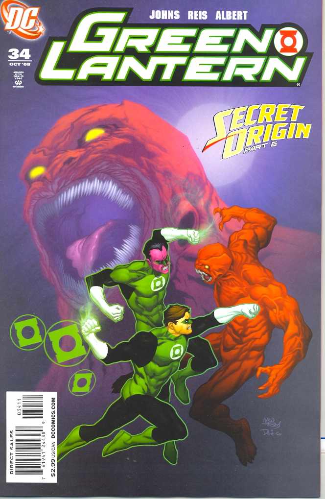 Green Lantern (2005) #34 [Secret Origin - Part 6] <BINS>