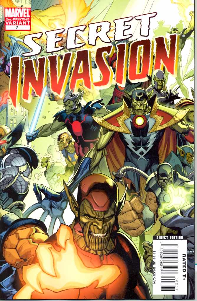 Secret Invasion (2008) #2 Variant (2nd Print) <BINS>