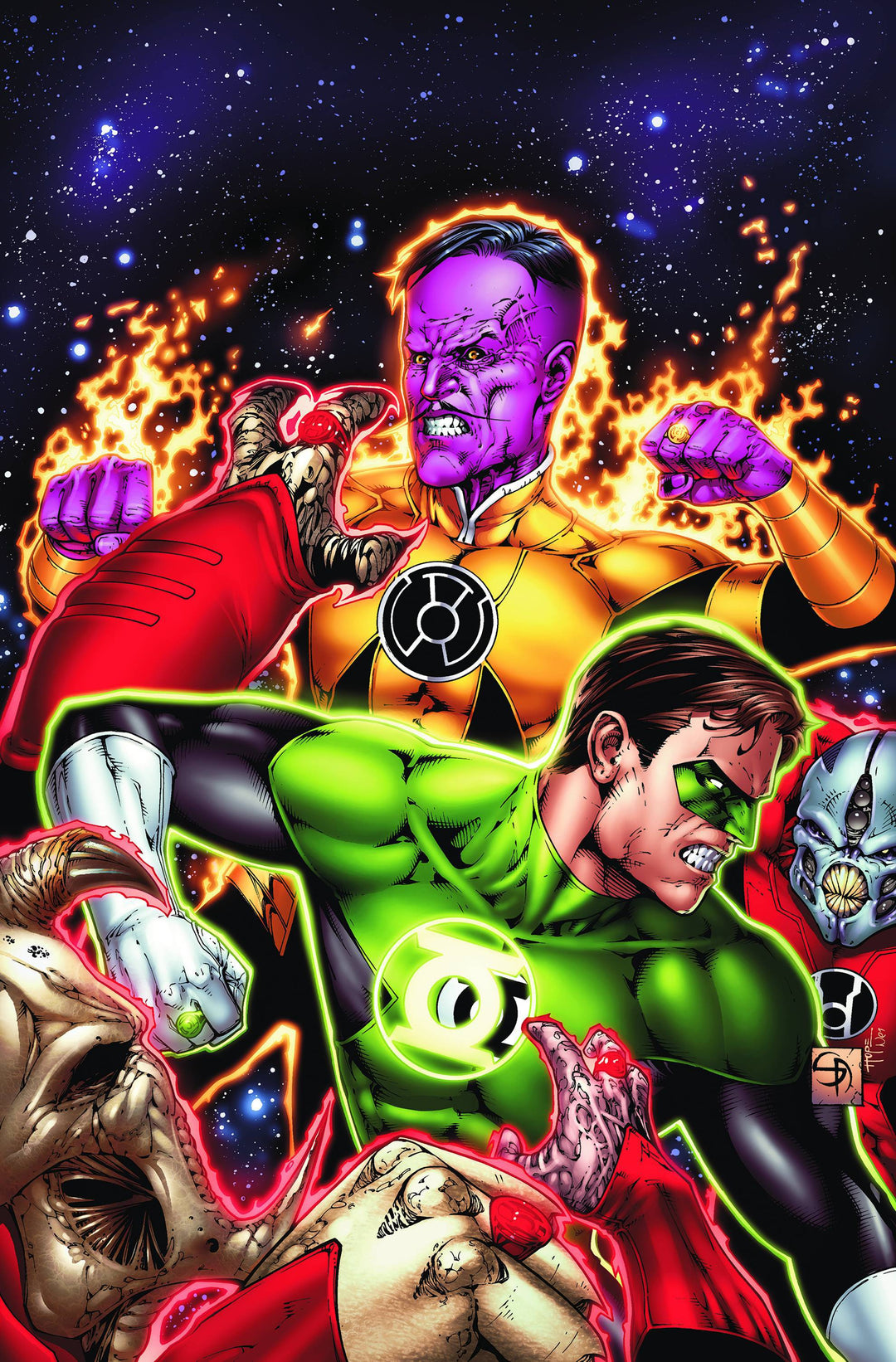 Green Lantern (2005) #38 [Rage of the Red Lanterns] <BINS>