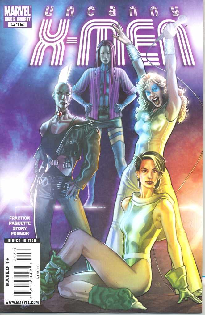 Uncanny X-Men (1963) #512 Variant (1:10) 80s Decade Variant