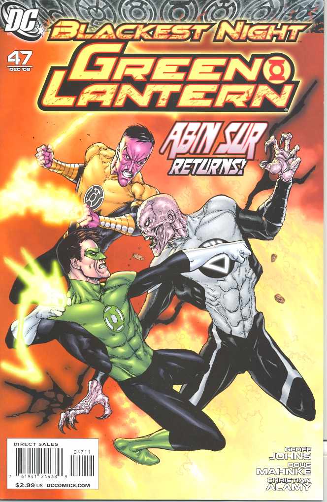 Green Lantern (2005) #47 [Blackest Night] <BINS>