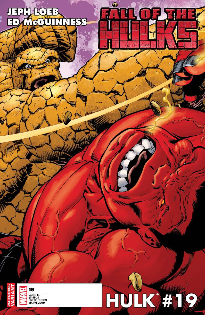 Hulk (2008) #19 Variant (2nd Print) <BINS>