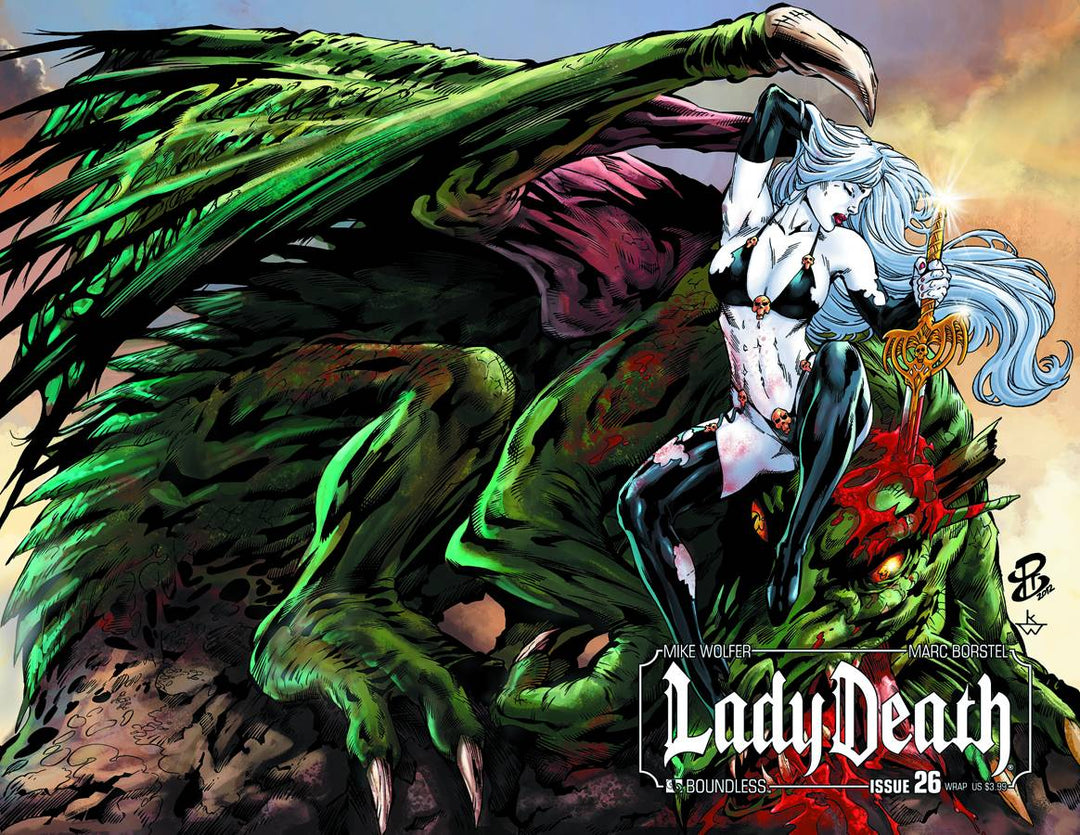 Lady Death (Ongoing) #26 Wrap Cover (Mature)