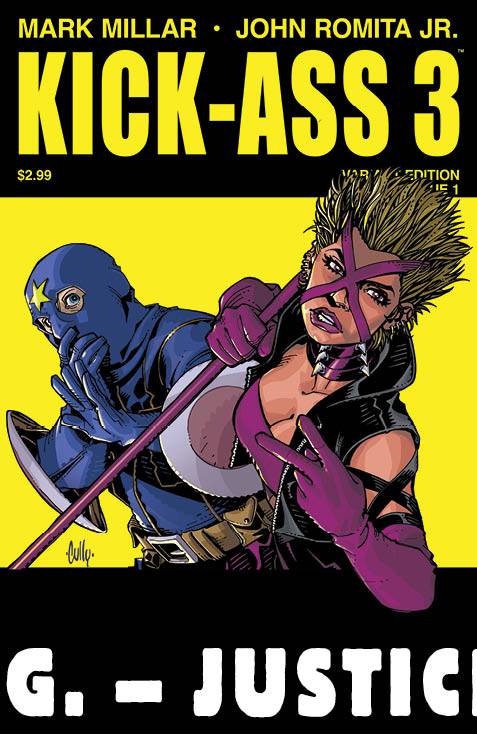 Kick-Ass 3 #1 (Of 8) Hamner Variant (Mature) <BINS>