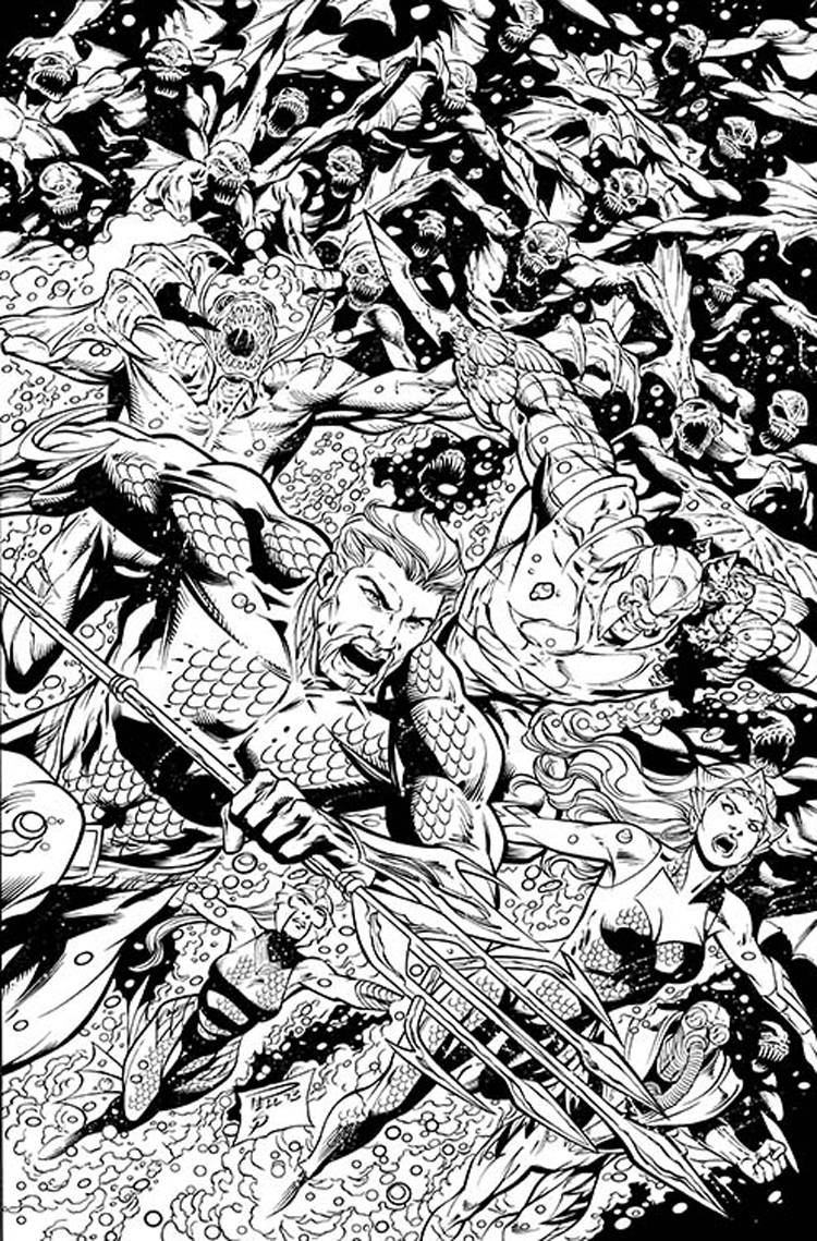 Aquaman (2011) #25 Variant (1:25) Edition <BINS>