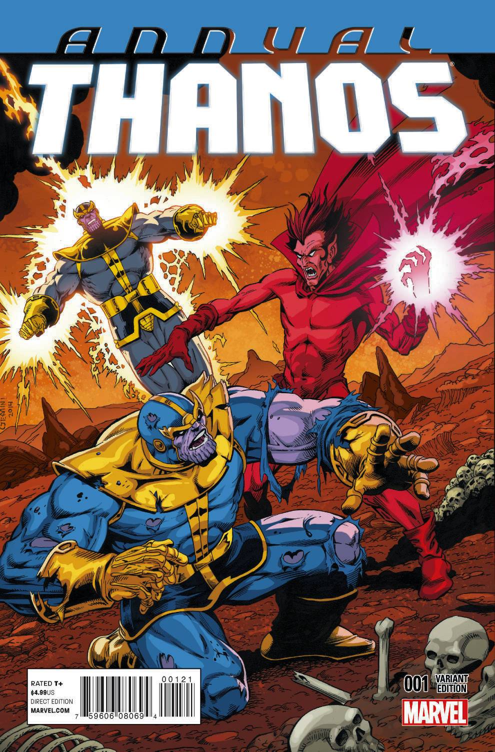 Thanos (2014) Annual #1 Starlin Variant