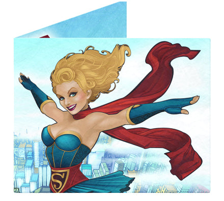 DC Bombshells Supergirl Previews Exclusive Mighty Wallet