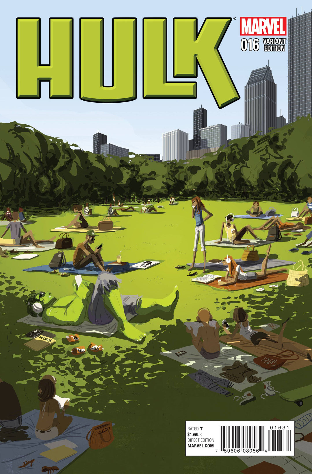 Hulk (2014) #16 NYC Variant <BINS>