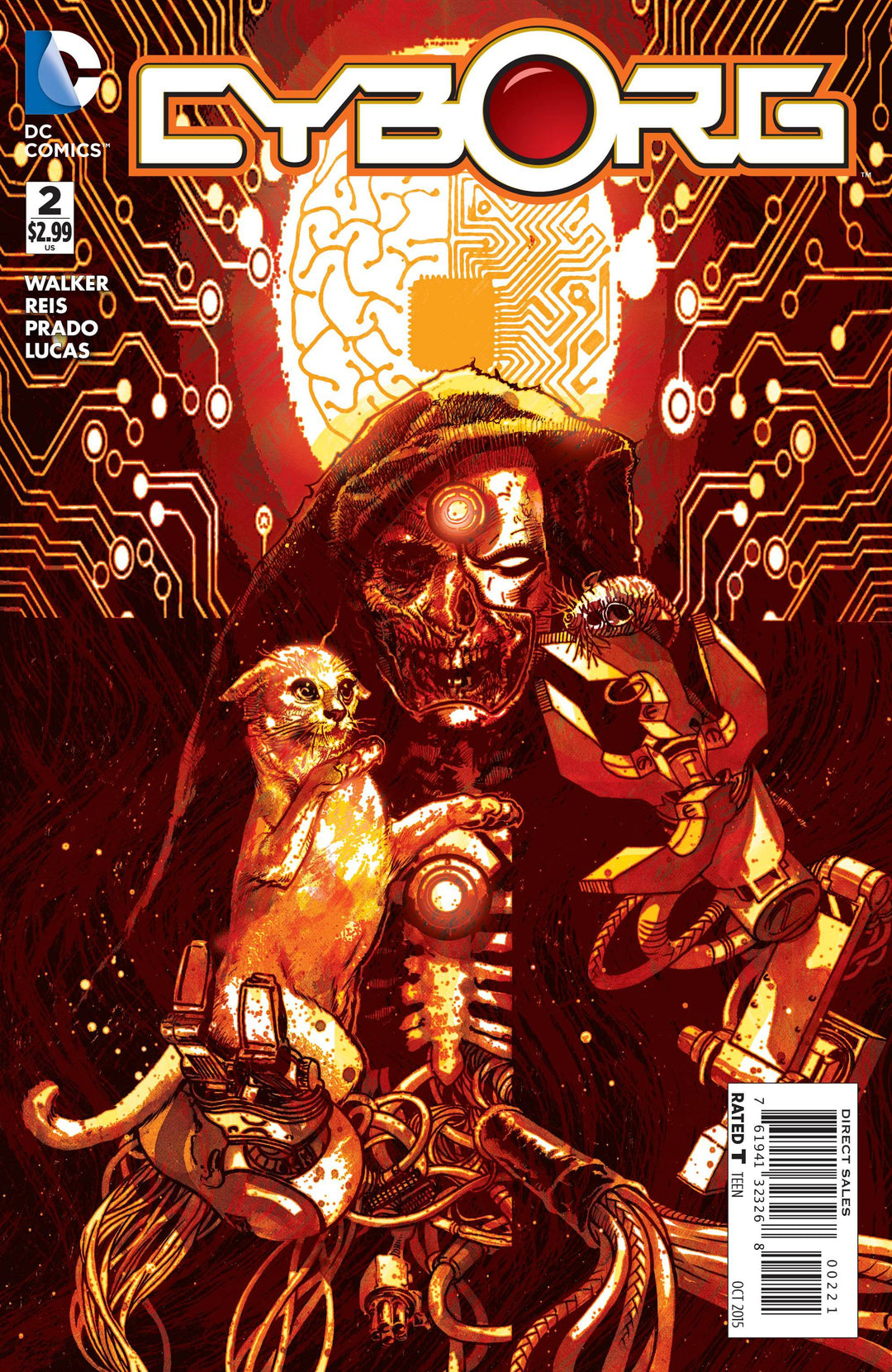 Cyborg (2015) #2 Variant (1:25) Edition <BINS>