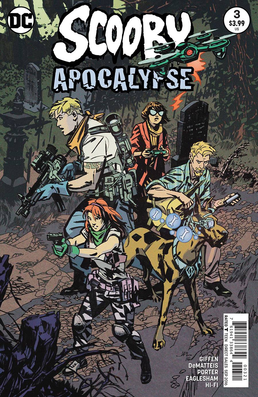 Scooby Apocalypse #3 Cover B John Paul Leon