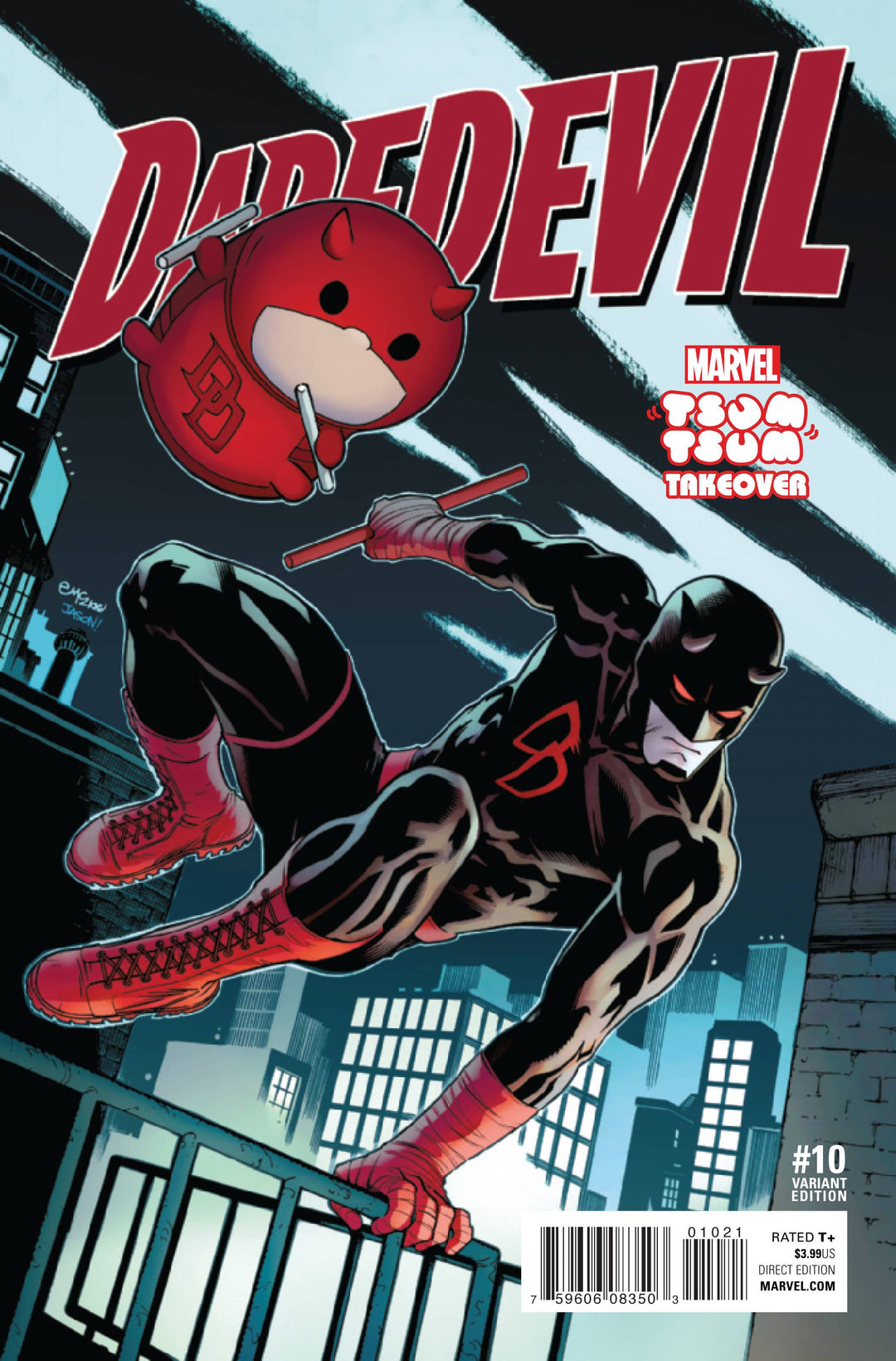 Daredevil (2016) #10 Mcguinness Tsum Tsum Variant <BINS>