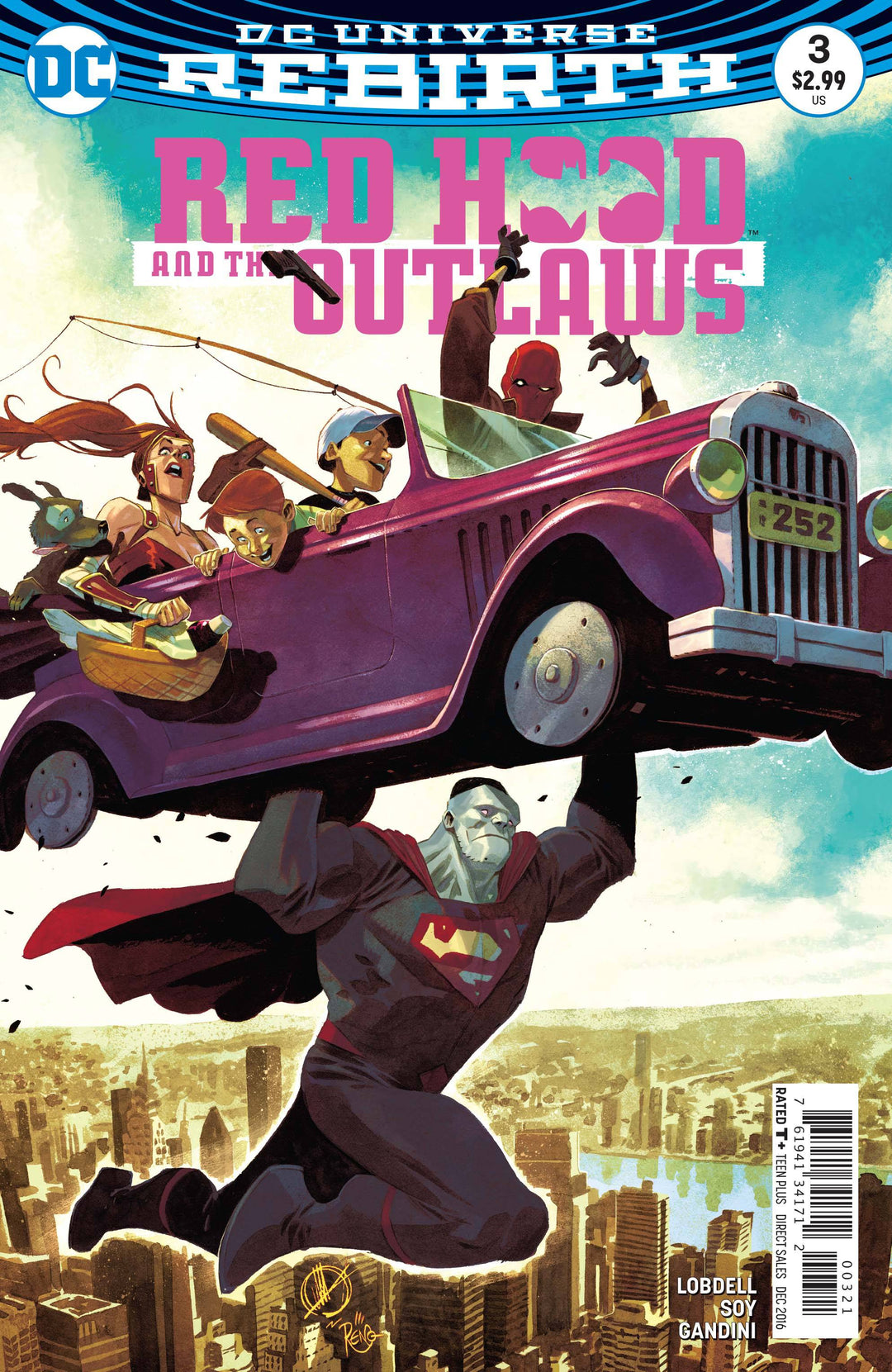 Red Hood And The Outlaws (2016) #3 Variant Edition <BINS> <OFC>