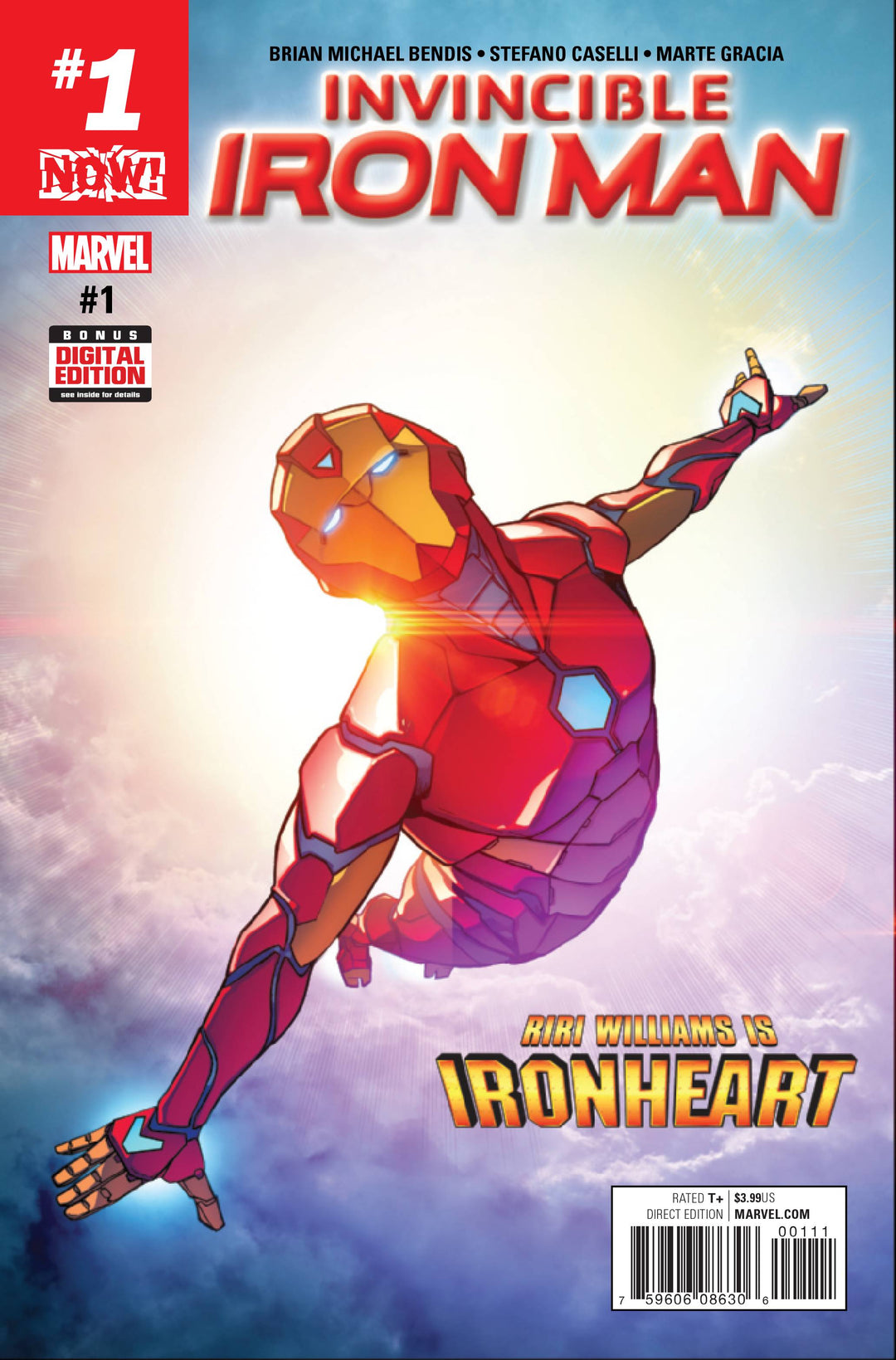 Invincible Iron Man (2017) #1 <BINS> <BIB12>