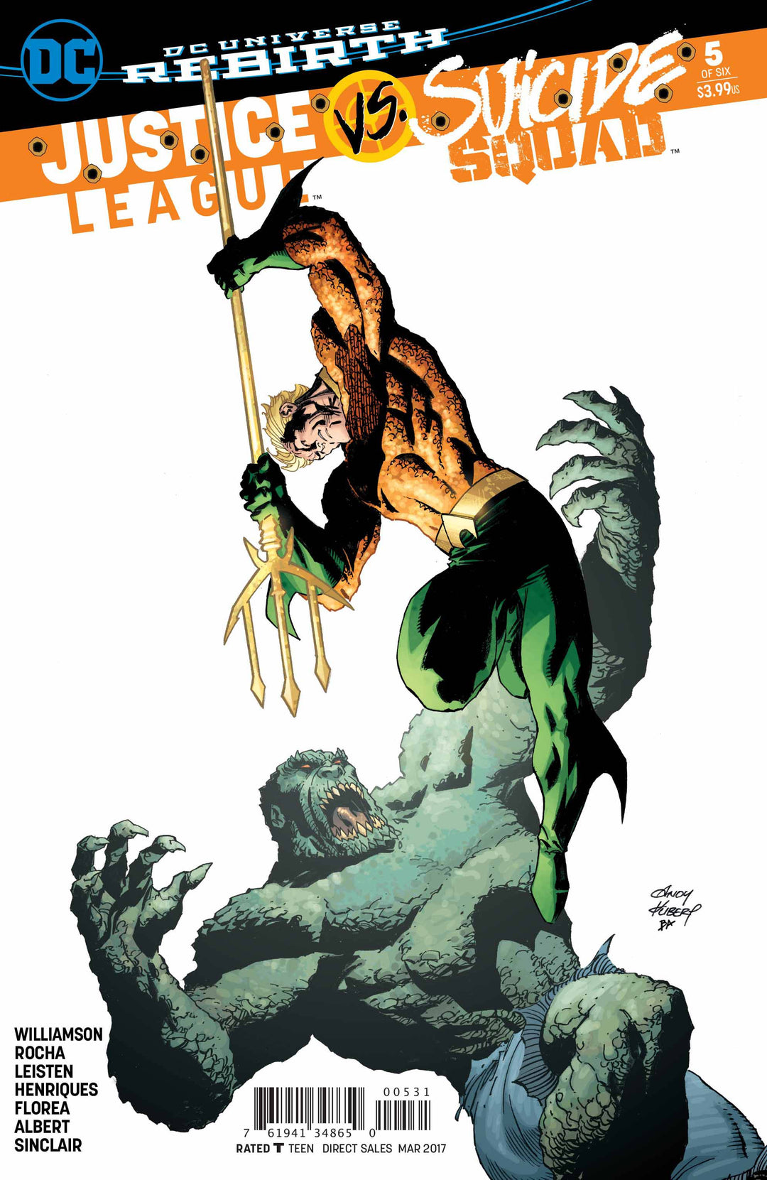 Justice League vs Suicide Squad #5 (of 6) Cover C Andy Kubert <BINS> <YS14>