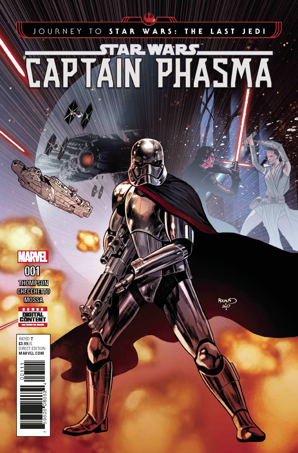 Journey To Star Wars Last Jedi Capt Phasma #1 (Of 4)