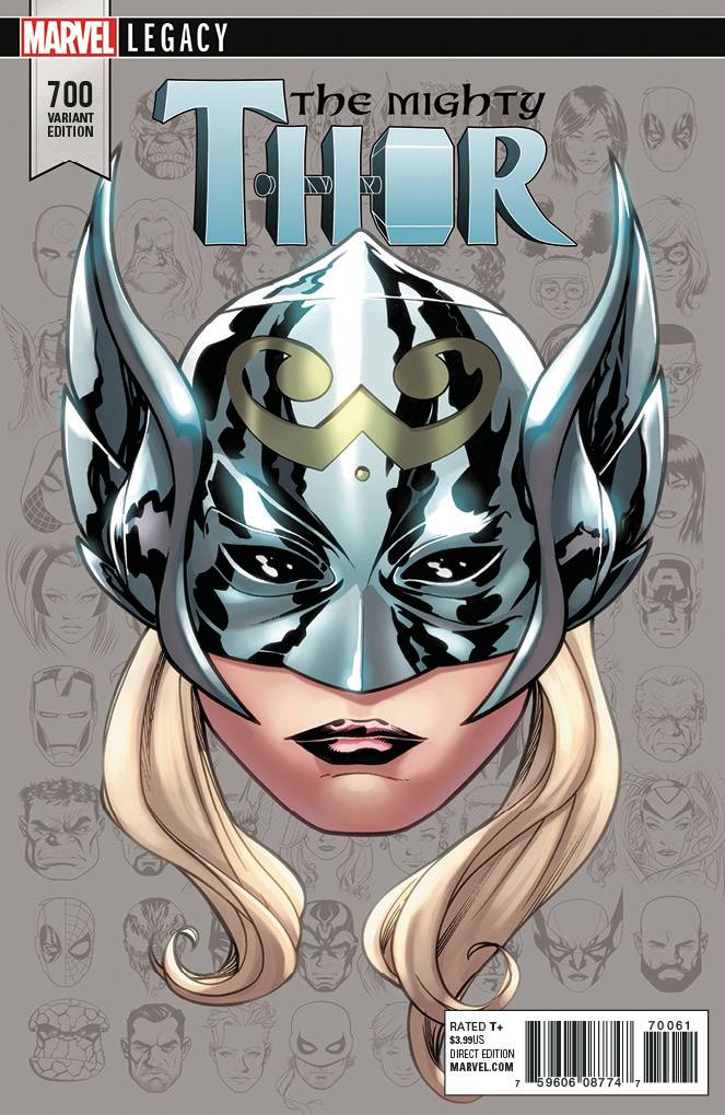 Mighty Thor (1966) #700 Variant (1:10) McKone Legacy Headshot Edition Leg <BINS>