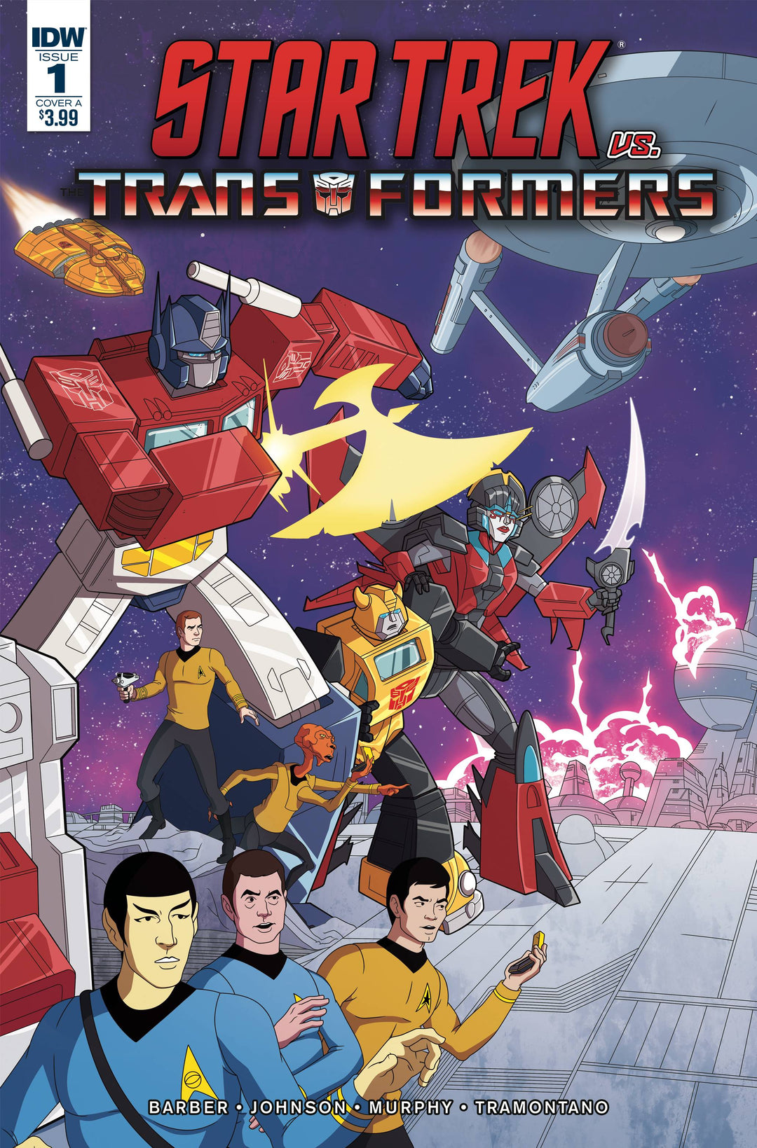 Star Trek vs Transformers #1 (Of 4) Cover A Murphy <BINS>