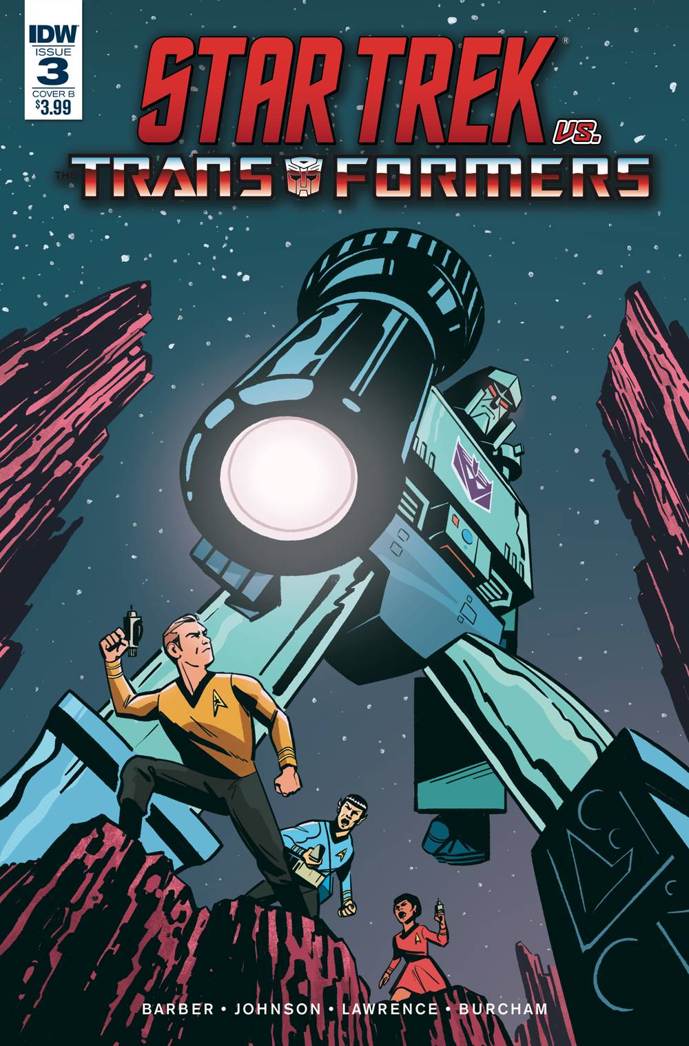 Star Trek vs Transformers #3 (Of 4) Cover B Fullerton <BINS>
