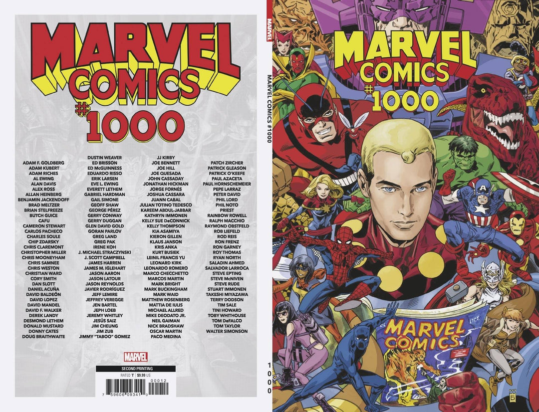 Marvel Comics #1000 Variant (2nd Print) <BINS>