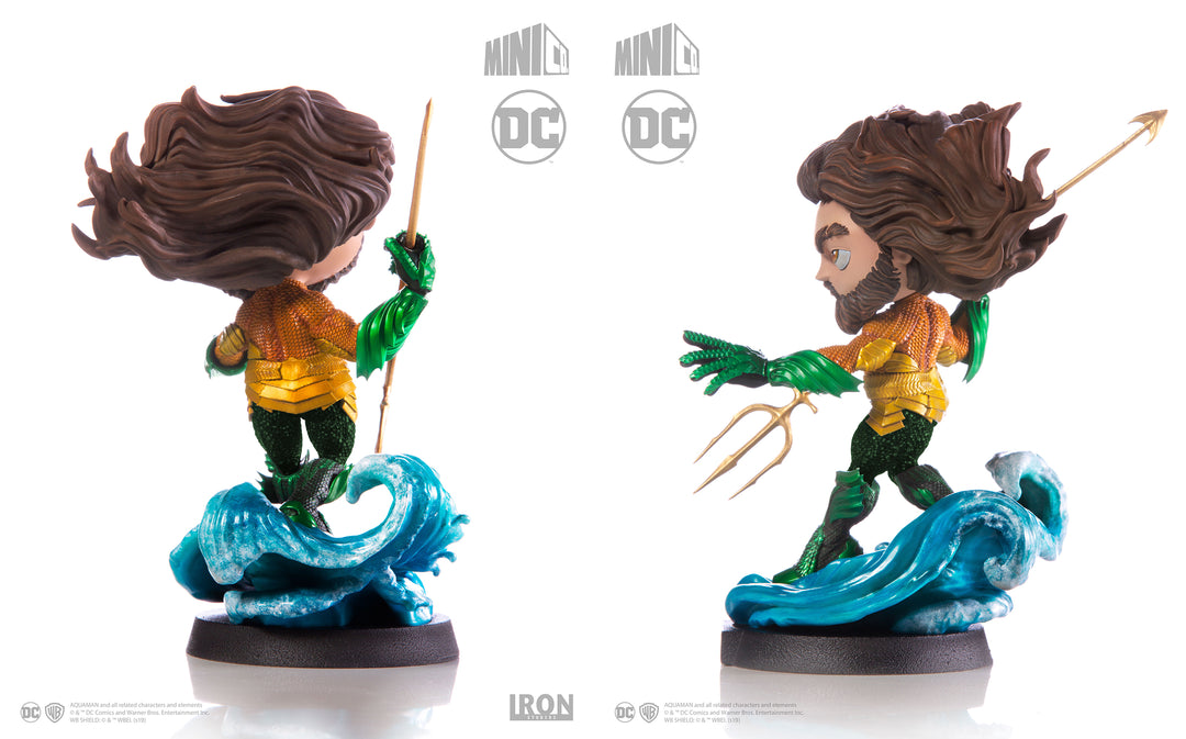 MiniCo Heroes DC Cinematic Aquaman Vinyl Statue