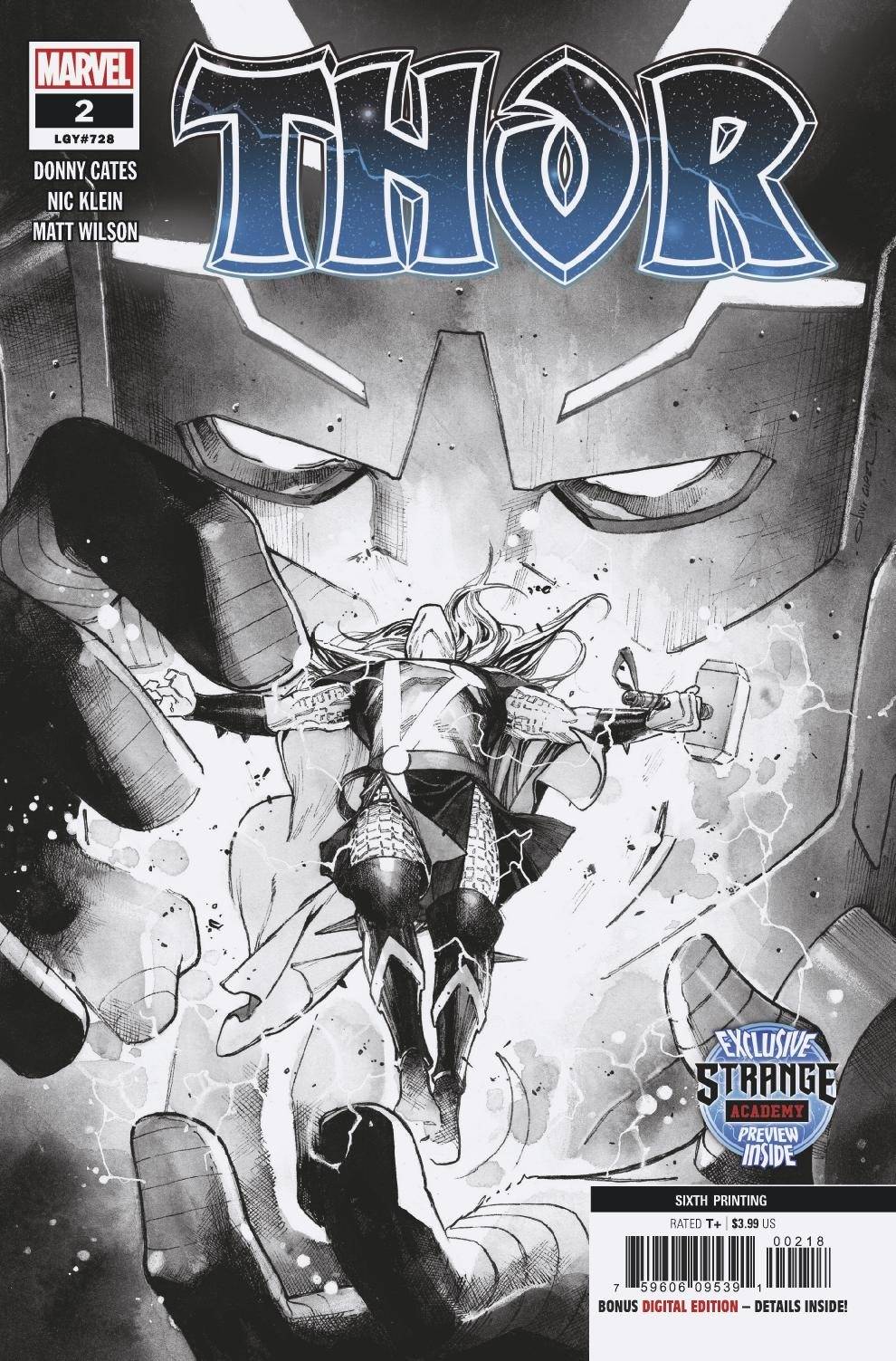 Thor (2020) #2 Variant (6th Printing) Coipel Edition <BINS>