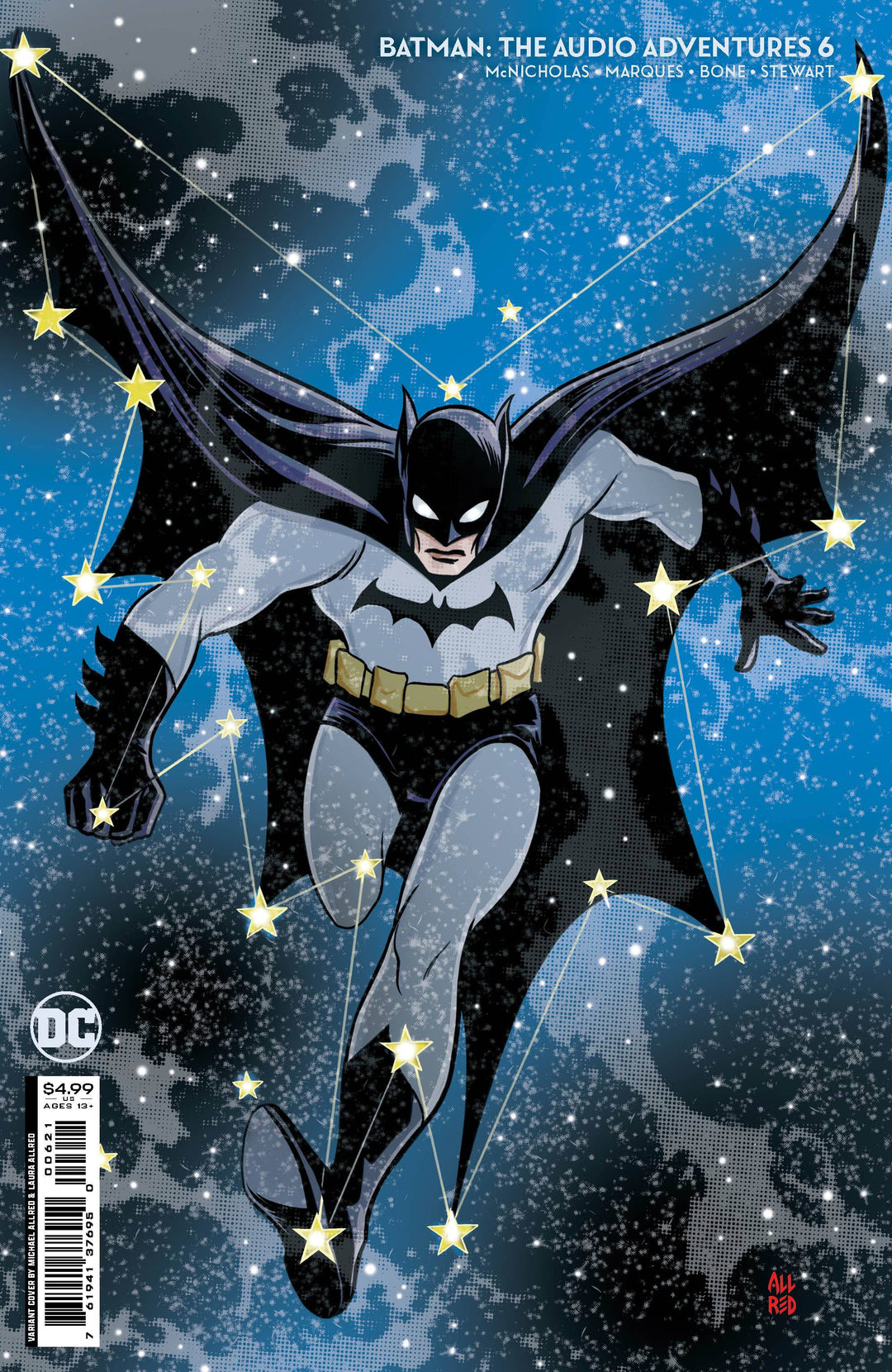 Batman The Audio Adventures #6 (Of 7) Cover B Michael Allred Card Stock Variant <BINS>