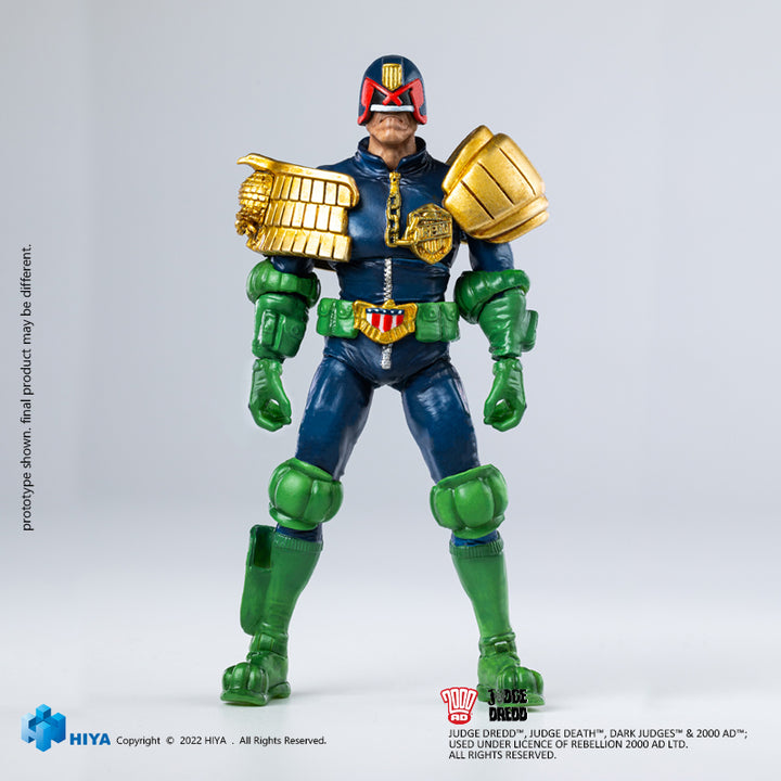 JUDGE DREDD GAZE INTO FIST OF DREDD PX 1/18 SCALE AF 2PK