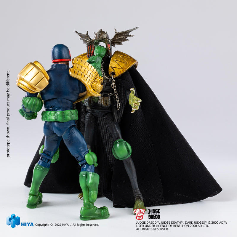 JUDGE DREDD GAZE INTO FIST OF DREDD PX 1/18 SCALE AF 2PK