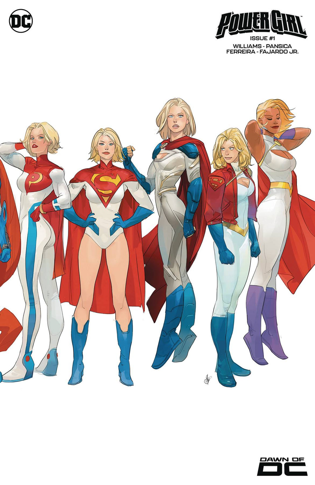 Power Girl (2023) #1 Cover F (1:25) Otto Schmidt Card Stock Variant