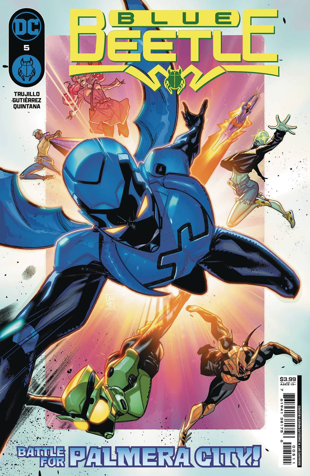 Blue Beetle (2023) #5 Cover A Adrian Gutierrez