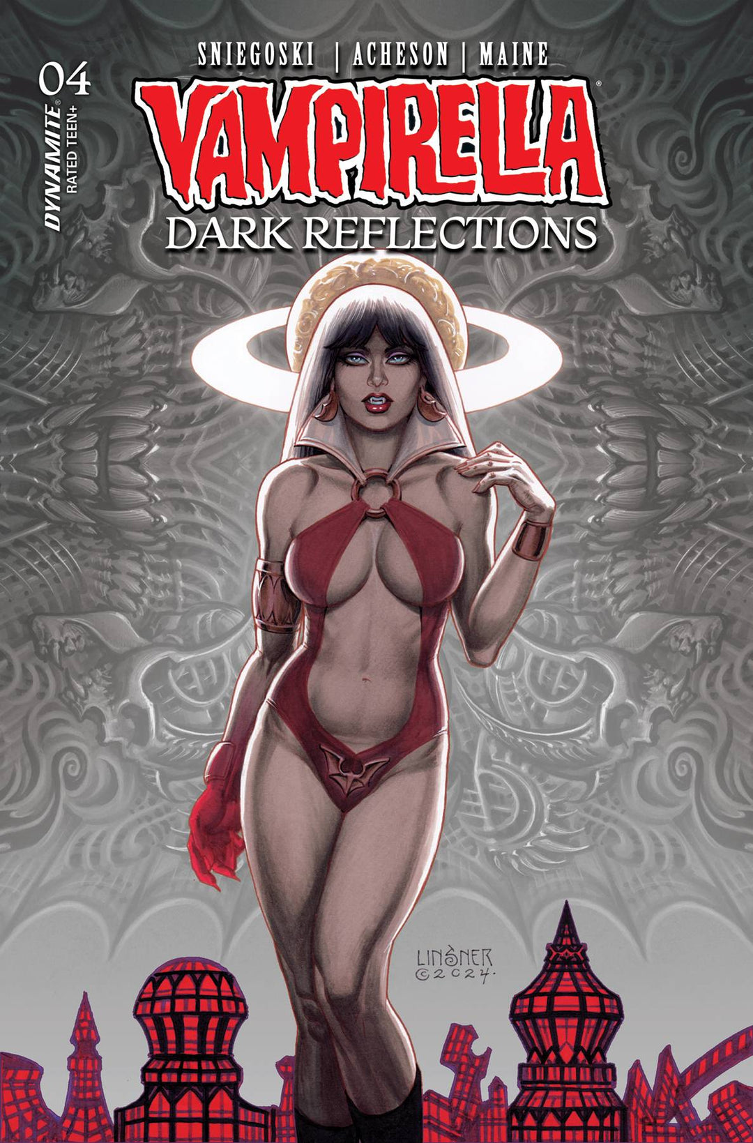 Vampirella Dark Reflections #4 Cover B Linsner