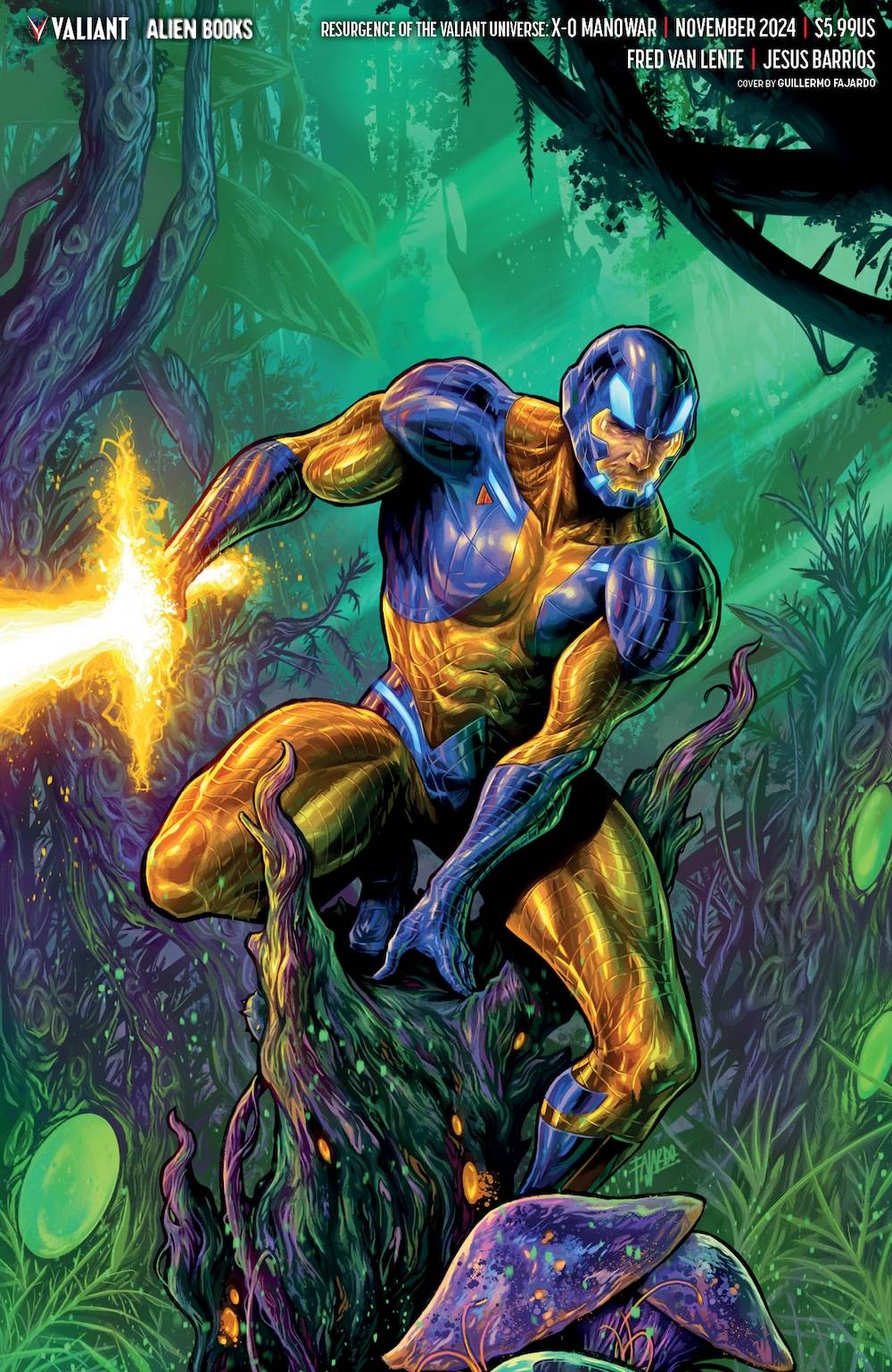 Resurgence X-O Manowar (One Shot) Cover D Fajardo Virgin