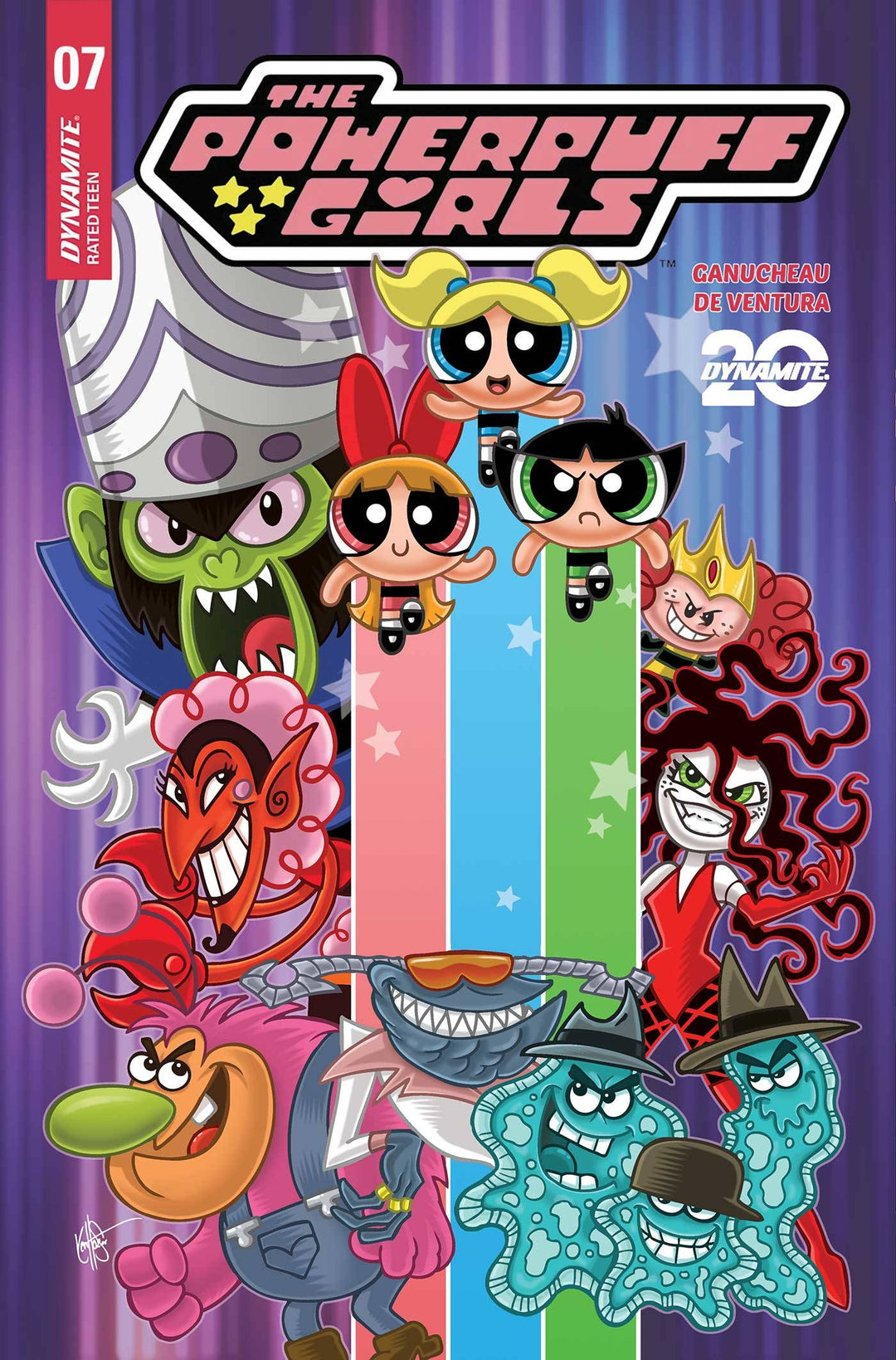 Powerpuff Girls (2024) #7 Cover E (1:10) Heaser Original Variant Edition